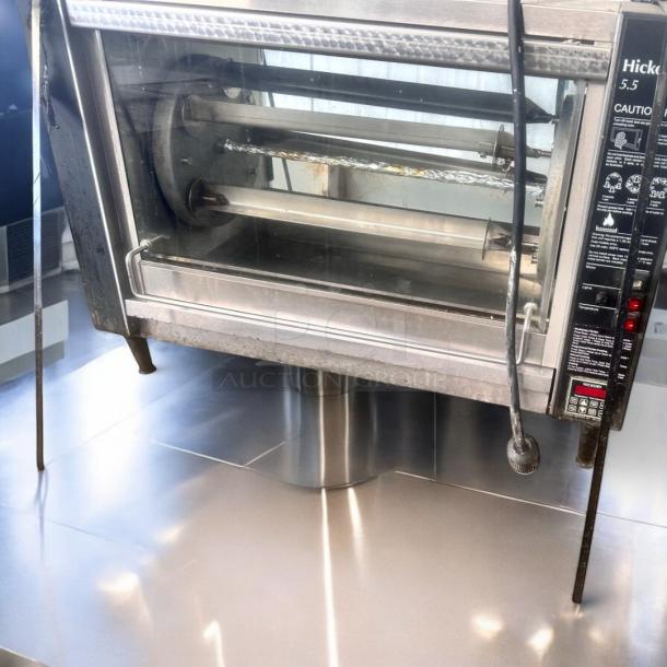 Excellent Condition Hickory Industries J55E Commercial Rotisserie Oven – 120V – Tested & Working! - Image 6 of 9