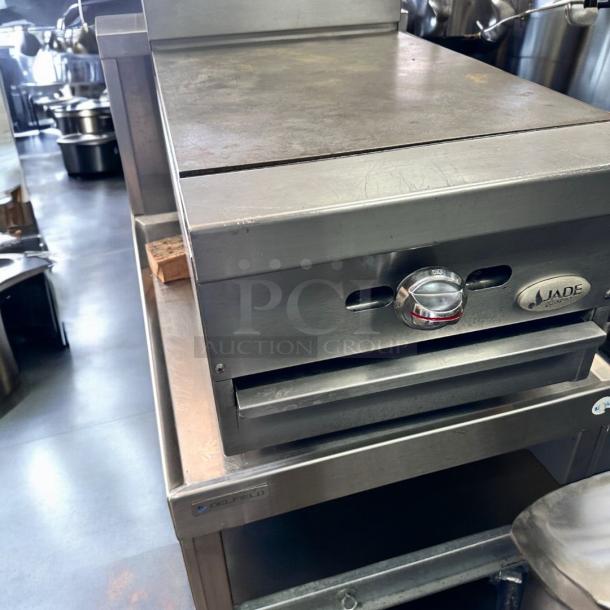 Excellent Condition Jade Range Commercial Griddle – Heavy Duty – NSF Certified – Tested & Working! - Image 3 of 5