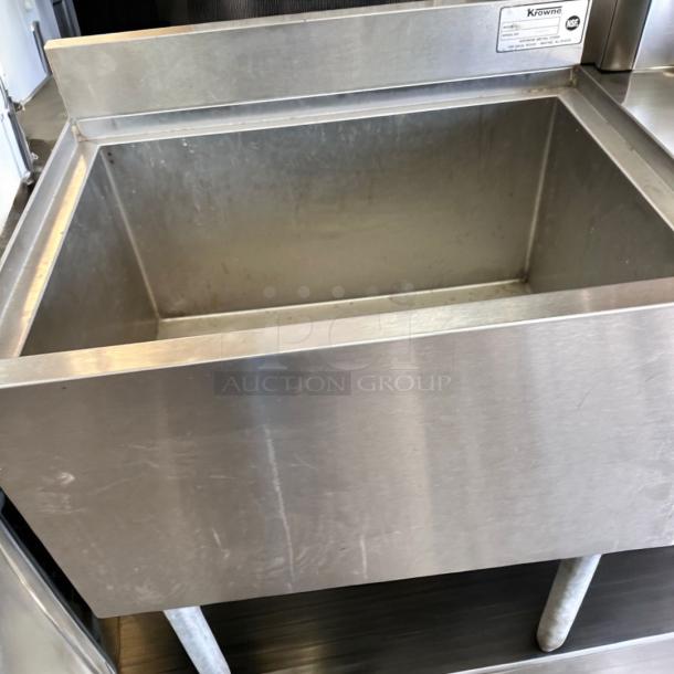 Excellent Condition Kruger Stainless Steel Utility Sink – Tested & Working! - Image 2 of 7