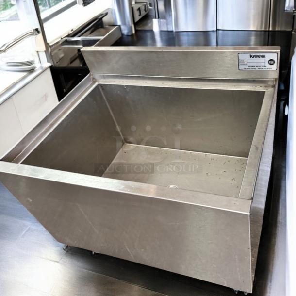Excellent Condition Kruger Stainless Steel Utility Sink – Tested & Working! - Image 5 of 7