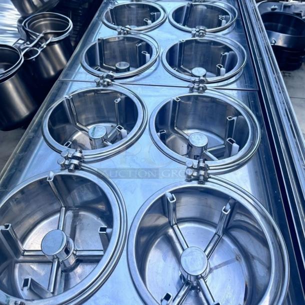 Excellent Condition WYDDDARY 12-Pan Commercial Ice Cream Dipping Cabinet – 110V – Tested & Working! - Image 4 of 5