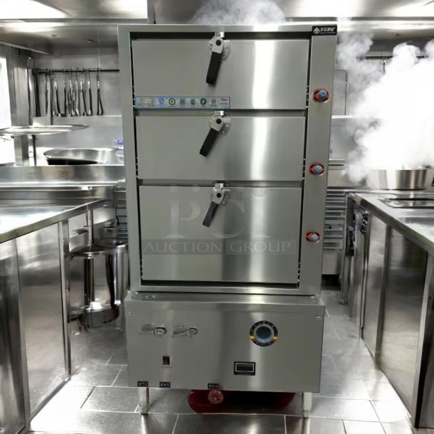 Excellent Condition Allstrong ARE-05093-22 Commercial Steamer – Fully Tested & Working! - Image 1 of 9