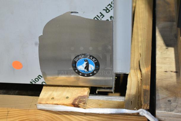 BRAND NEW! 2024 Hoshizaki PR67A Stainless Steel Commercial 67" 2 Door Refrigerated Pizza Prep Table. 115 Volts, 1 Phase. Tested and Working! - Image 3 of 9