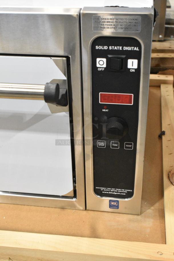 BRAND NEW! Blodgett 1415 Stainless Steel Commercial Countertop Electric Powered Single Deck Oven w/ Solid Door. 208 Volts, 1/3 Phase. - Image 3 of 8