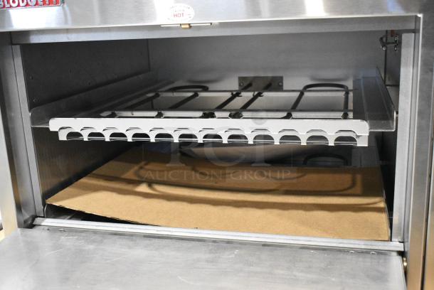 BRAND NEW! Blodgett 1415 Stainless Steel Commercial Countertop Electric Powered Single Deck Oven w/ Solid Door. 208 Volts, 1/3 Phase. - Image 4 of 8
