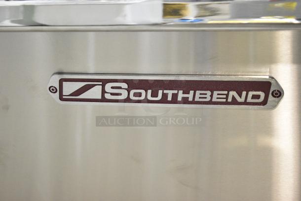 BRAND NEW! Southbend 4601DD Stainless Steel Commercial Propane Gas Powered 10 Burner Range w/ 2 Ovens, Over Shelf and Back Splash. - Image 3 of 10