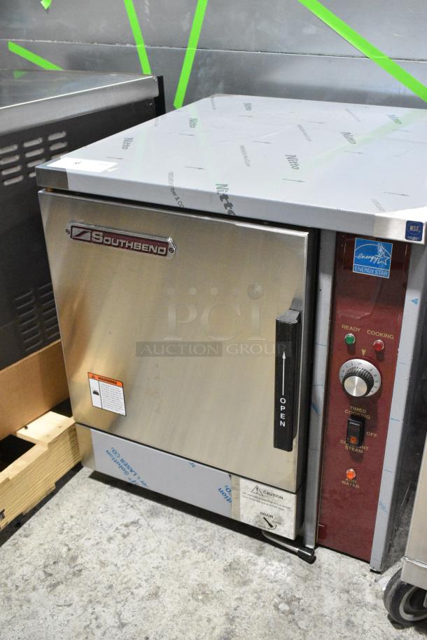 BRAND NEW! Southbend EZ24-6 Stainless Steel Commercial Electric Powered Single Deck Convection  Boilerless Steam Cabinet. 208 Volts, 1/3 Phase. - Image 2 of 6
