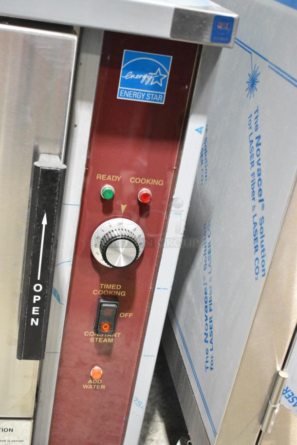 BRAND NEW! Southbend EZ24-6 Stainless Steel Commercial Electric Powered Single Deck Convection  Boilerless Steam Cabinet. 208 Volts, 1/3 Phase. - Image 4 of 6