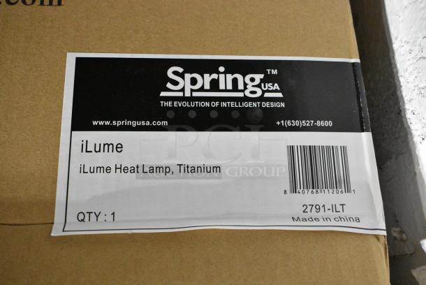2 BRAND NEW! Spring USA 2791-ILT iLume Multi-Position Infrared Heat Lamp. 120 Volts, 1 Phase. 2 Times Your Bid! - Image 3 of 3