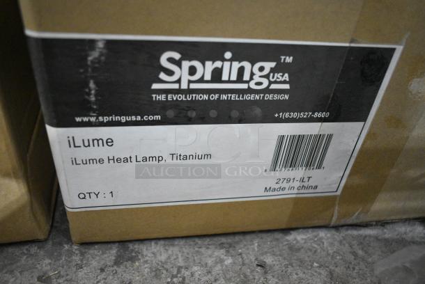 2 BRAND NEW! Spring USA 2791-ILT iLume Multi-Position Infrared Heat Lamp. 120 Volts, 1 Phase. 2 Times Your Bid! - Image 4 of 4