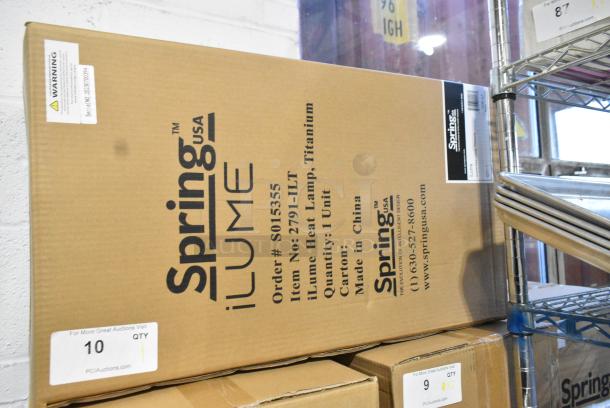 BRAND NEW! Spring USA 2791-ILT iLume Multi-Position Infrared Heat Lamp. 120 Volts, 1 Phase. - Image 2 of 3