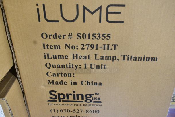 BRAND NEW! Spring USA 2791-ILT iLume Multi-Position Infrared Heat Lamp. 120 Volts, 1 Phase. - Image 3 of 3