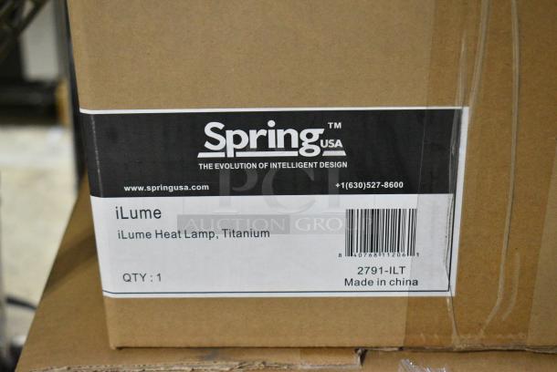 2 BRAND NEW! Spring USA 2791-ILT iLume Multi-Position Infrared Heat Lamp. 120 Volts, 1 Phase. 2 Times Your Bid! - Image 3 of 3