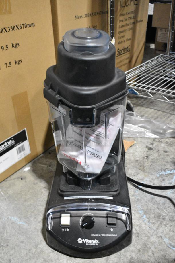 BRAND NEW SCRATCH AND DENT! 2023 Vita-Mix VM0141 Metal Commercial Countertop Variable Speed Blender w/ Pitcher. 120 Volts, 1 Phase. Tested and Working! - Image 1 of 7