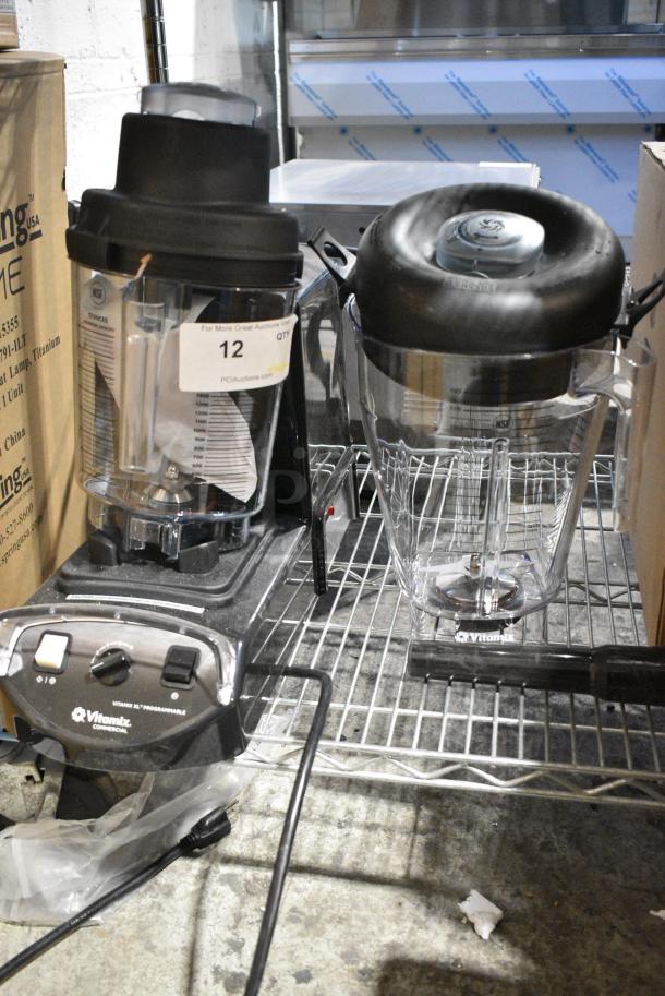 BRAND NEW SCRATCH AND DENT! 2023 Vita-Mix VM0141 Metal Commercial Countertop Variable Speed Blender w/ Pitcher. 120 Volts, 1 Phase. Tested and Working! - Image 2 of 7