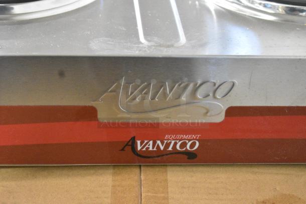 BRAND NEW SCRATCH AND DENT! Avantco 177EB202SBSA Double Burner Solid Top Stainless Steel Portable Electric Side-by-Side Hot Plate. 120 Volts, 1 Phase. - Image 2 of 7