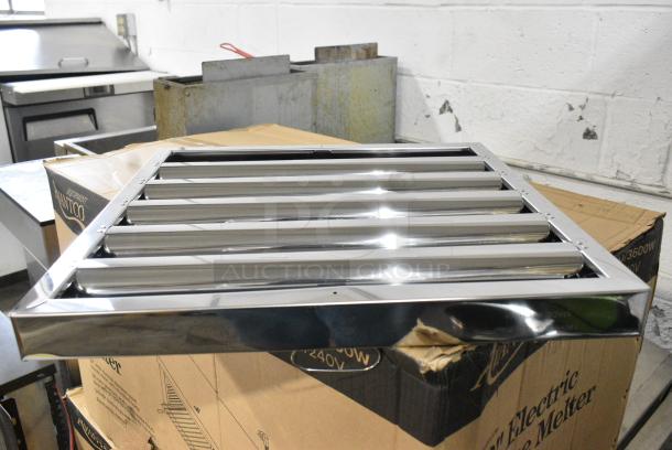 3 BRAND NEW SCRATCH AND DENT! Assure 190HFC 25"(H) x 20"(W) x 2"(T) Stainless Steel Hood Filter with Spark Arrestor. 3 Times Your Bid! - Image 3 of 7