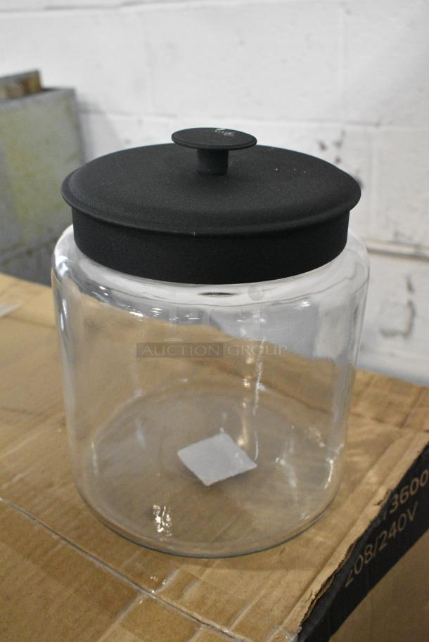 2 BRAND NEW SCRATCH AND DENT! Anchor Hocking 96712 Glass Jars. 2 Times Your Bid! - Image 2 of 4