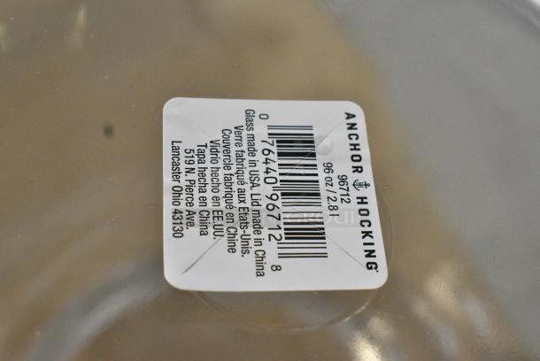 2 BRAND NEW SCRATCH AND DENT! Anchor Hocking 96712 Glass Jars. 2 Times Your Bid! - Image 4 of 4