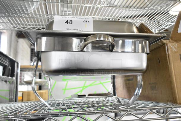 BRAND NEW SCRATCH AND DENT! Stainless Steel Chafer w/ Drop In - Image 2 of 6
