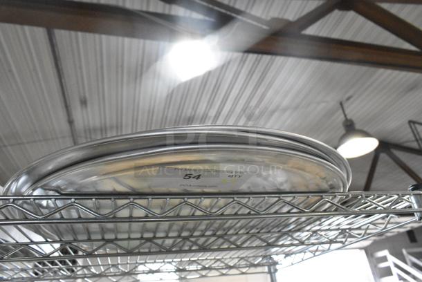 3 BRAND NEW SCRATCH AND DENT! Choice 407PZWRIM18 18" Aluminum Wide Rim Pizza Pan. 3 Times Your Bid! - Image 2 of 3