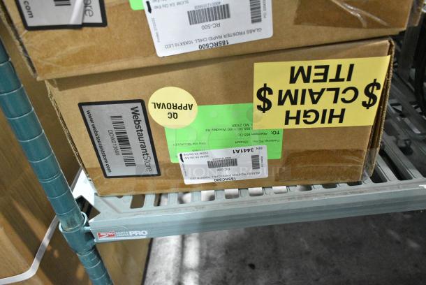 BRAND NEW SCRATCH AND DENT! Beverage-Air RC-500 Rapid Chill Countertop Mount Glass Froster - Image 2 of 8