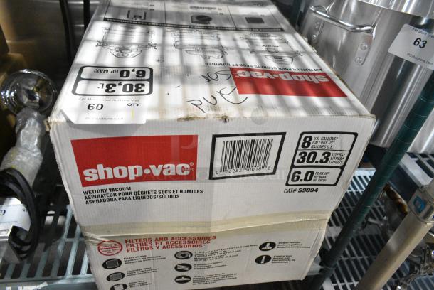 BRAND NEW SCRATCH AND DENT! Shop Vac SS14-600C Wet Dry Vac Vacuum Cleaner. 120 Volts, 1 Phase. Tested and Working! - Image 2 of 4