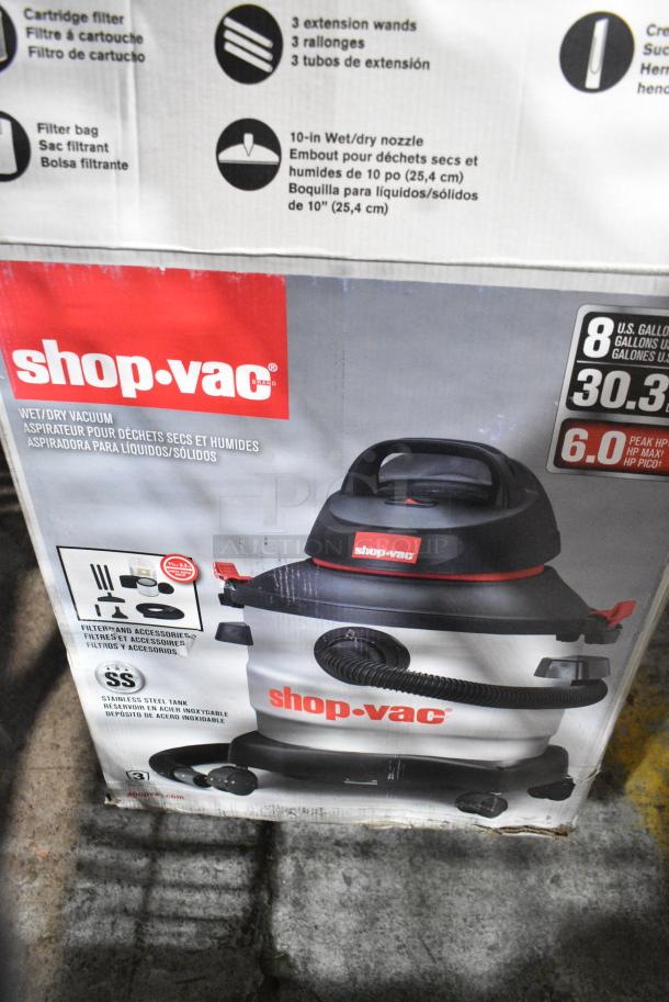 BRAND NEW SCRATCH AND DENT! Shop Vac SS14-600C Wet Dry Vac Vacuum Cleaner. 120 Volts, 1 Phase. Tested and Working! - Image 3 of 4