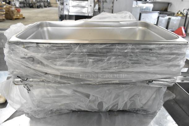 13 BRAND NEW SCRATCH AND DENT! 4070069 Choice Full Size 6" Deep Anti-Jam Stainless Steel Steam Table / Hotel Pan. 13 Times Your Bid! - Image 2 of 4