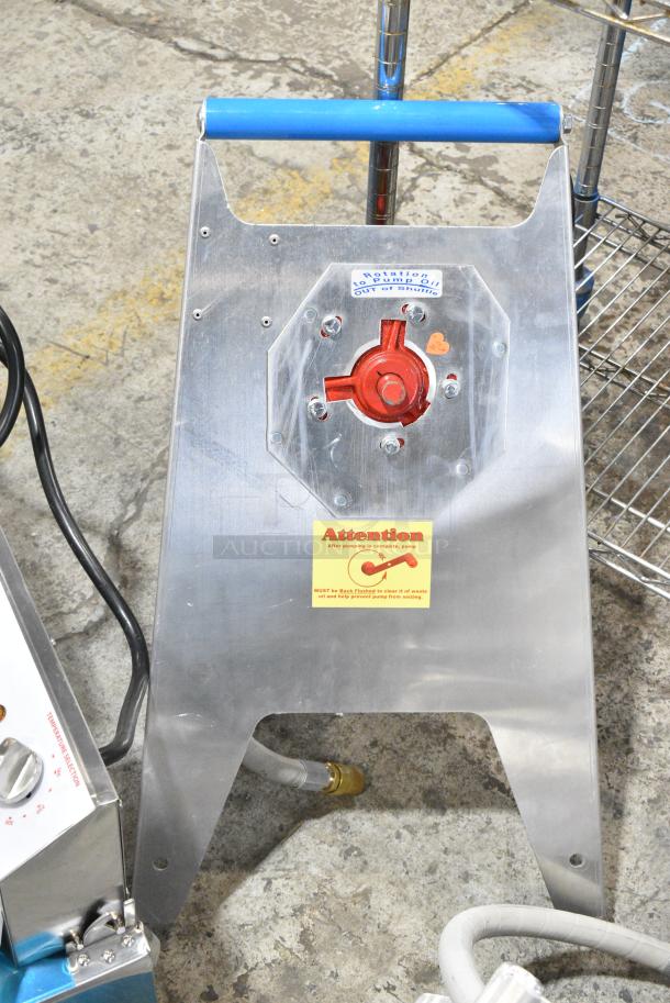 BRAND NEW SCRATCH AND DENT! Shortening Shuttle Stainless Steel Oil Transport Pump - Image 3 of 8