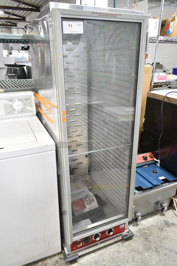 BRAND NEW SCRATCH AND DENT! 2024 Avantco 177HPI1836 Full Size Insulated Heated Holding / Proofing Cabinet with Clear Door. 120 Volts, 1 Phase. Tested and Working! - Image 1 of 8