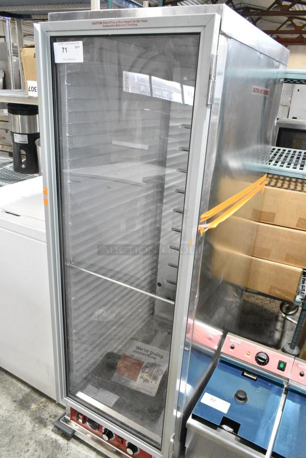 BRAND NEW SCRATCH AND DENT! 2024 Avantco 177HPI1836 Full Size Insulated Heated Holding / Proofing Cabinet with Clear Door. 120 Volts, 1 Phase. Tested and Working! - Image 2 of 8