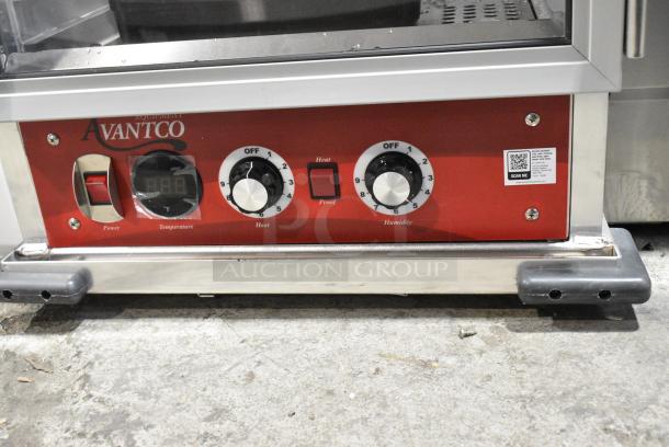 BRAND NEW SCRATCH AND DENT! 2024 Avantco 177HPI1836 Full Size Insulated Heated Holding / Proofing Cabinet with Clear Door. 120 Volts, 1 Phase. Tested and Working! - Image 3 of 8