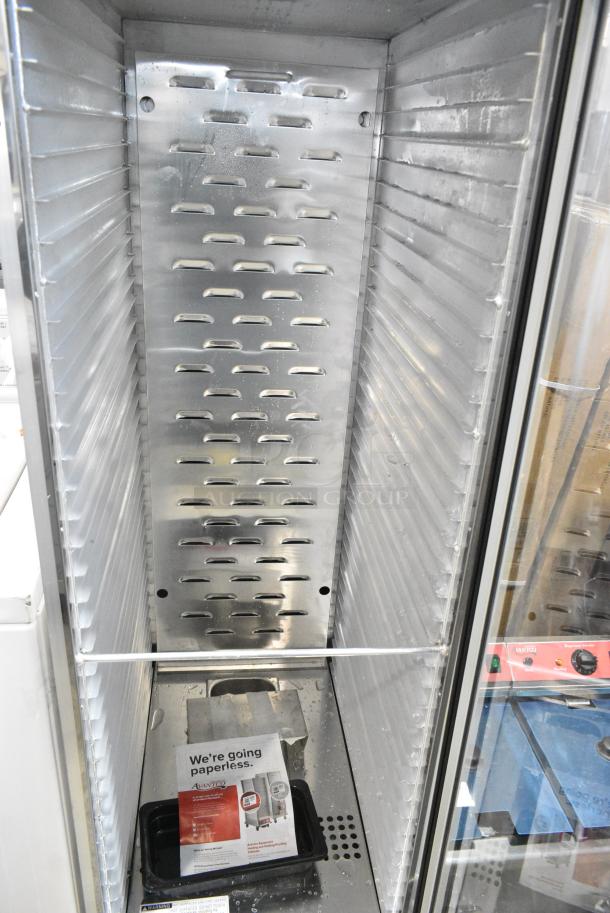 BRAND NEW SCRATCH AND DENT! 2024 Avantco 177HPI1836 Full Size Insulated Heated Holding / Proofing Cabinet with Clear Door. 120 Volts, 1 Phase. Tested and Working! - Image 5 of 8