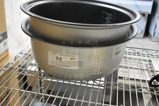 2 BRAND NEW SCRATCH AND DENT! Galaxy 177GRC60POT 60 (30 Cup Raw) Cup Non-Stick Pot for GRC60 Rice Cooker / Warmer. 2 Times Your Bid! - Image 2 of 6