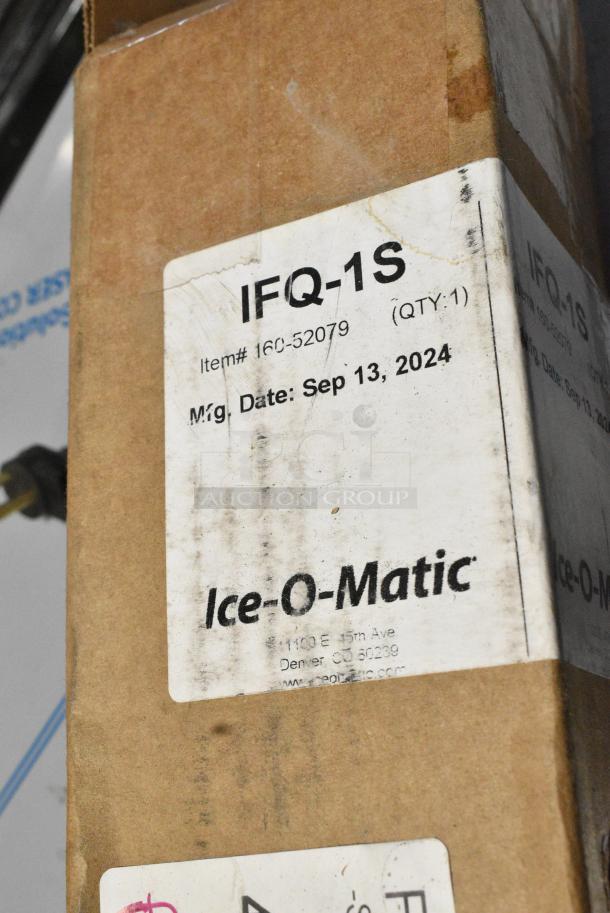 BRAND NEW SCRATCH AND DENT! Ice-O-Matic IFQ1-S 458IFQ1S  Single Ice Machine Water Filter - 0.5 Micron and 1.5 GPM - Image 4 of 6