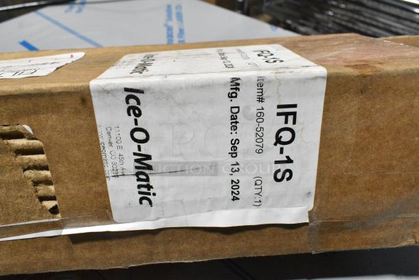 BRAND NEW SCRATCH AND DENT! Ice-O-Matic IFQ1-S 458IFQ1S  Single Ice Machine Water Filter - 0.5 Micron and 1.5 GPM - Image 5 of 6