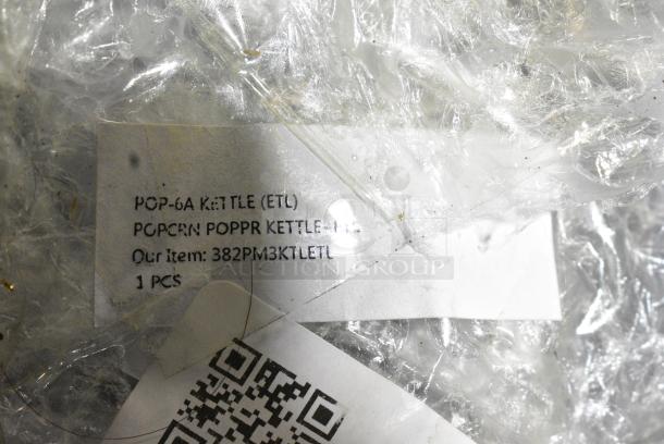 BRAND NEW SCRATCH AND DENT! Carnival King 382PM3KTLETL 8 oz. Popcorn Kettle for PMW17R (Without Digital Display) PM30R and (New-Style, ETL) - Image 6 of 6