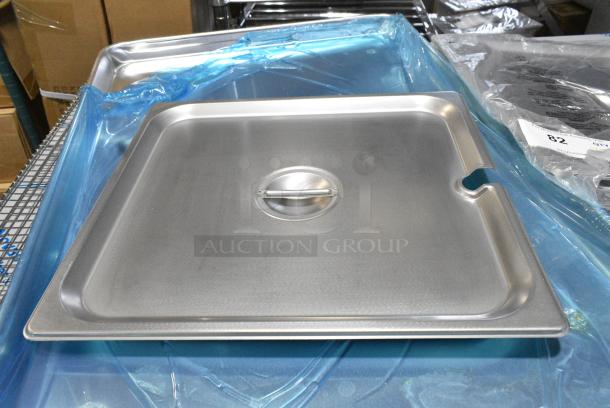 7 BRAND NEW SCRATCH AND DENT! Items Including BM176BUN18FULL PAN BUN 18"X26" FULL 18G ALUM WIRE IN RIM *920 NB* BAKER'S MARK, 4070250 Choice 2/3 Size Stainless Steel Slotted Steam Table / Hotel Pan Cover, Cooling Rack. 7 Times Your Bid! - Image 6 of 7