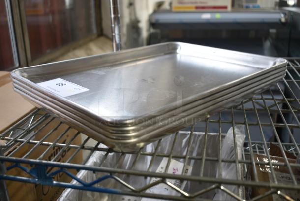 4 BRAND NEW SCRATCH AND DENT! Metal Half Size Baking Pans. 4 Times Your Bid! - Image 3 of 3