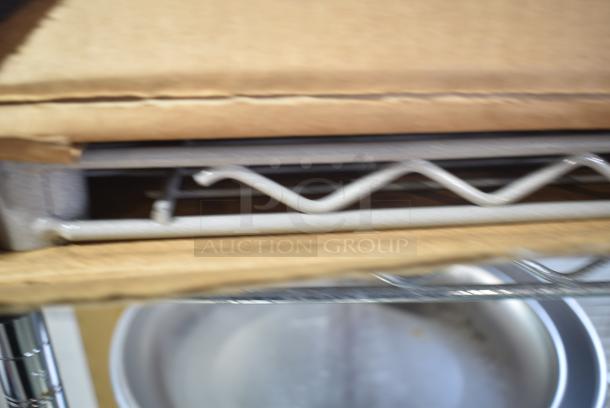 BRAND NEW SCRATCH AND DENT! Metro Super Erecta 2148NK4 Industrial Wire Shelf - Image 1 of 5