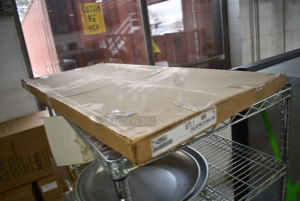 BRAND NEW SCRATCH AND DENT! Metro Super Erecta 2148NK4 Industrial Wire Shelf - Image 3 of 5