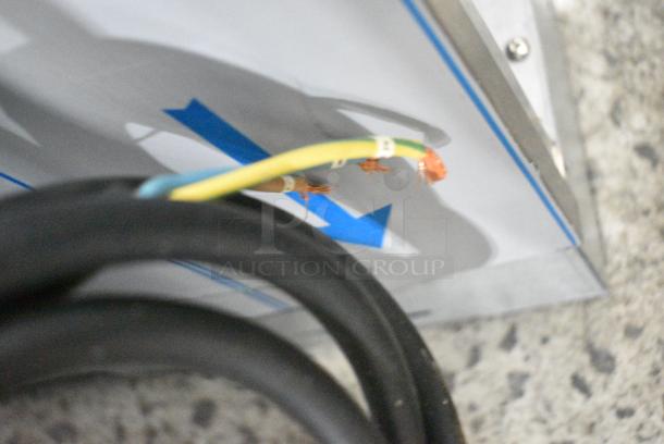 BRAND NEW SCRATCH AND DENT! 2016 BKI HSS4-2TSQ Stainless Steel Commercial Floor Style 2 Tier Warming Display Case Merchandiser. 230 Volts, 1 Phase. - Image 11 of 11