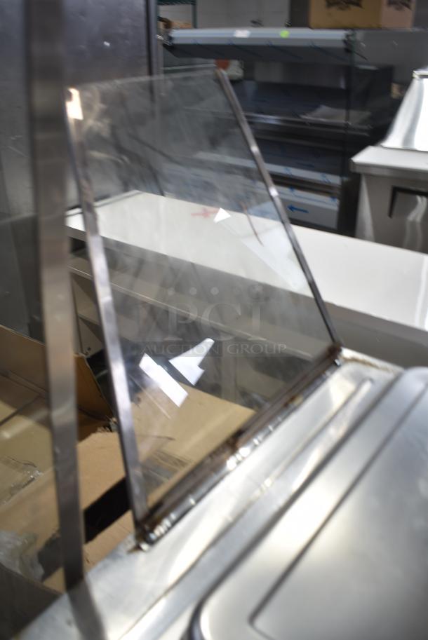 L&J CWS-60 Stainless Steel Commercial Natural Gas Powered 4 Bay Steam Table. - Image 8 of 12