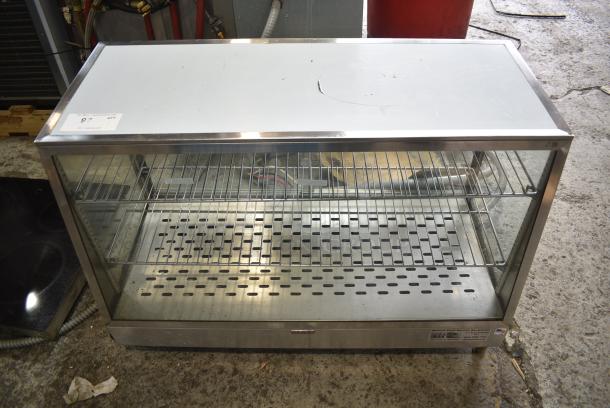 Metal Countertop Heated Display Merchandiser. Cannot Test Due To Missing Power Cord - Image 1 of 6