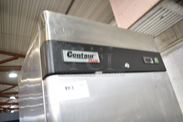 Centaur CSD-1DR-BAL Stainless Steel Commercial Single Door Reach In Cooler w/ Poly Coated Racks. 115 Volts, 1 Phase. Tested and Powers On But Does Not Get Cold - Image 3 of 7