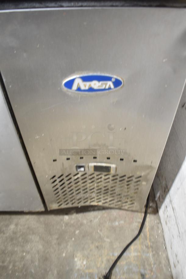 Atosa MPF8202 Stainless Steel Commercial Pizza Prep Table. 115 Volts, 1 Phase. Tested and Working! - Image 6 of 10