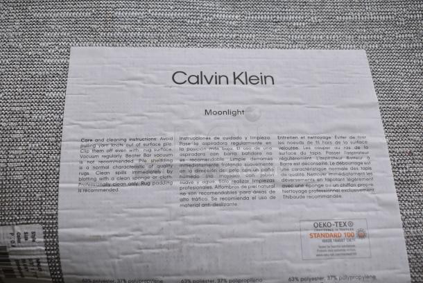 Calvin Klein MNL01 5'3"x7'3" Moonlight Rug. - Image 5 of 6