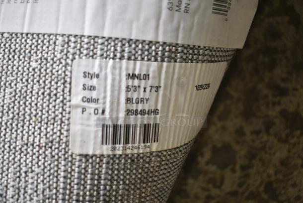 Calvin Klein MNL01 5'3"x7'3" Moonlight Rug. - Image 6 of 6