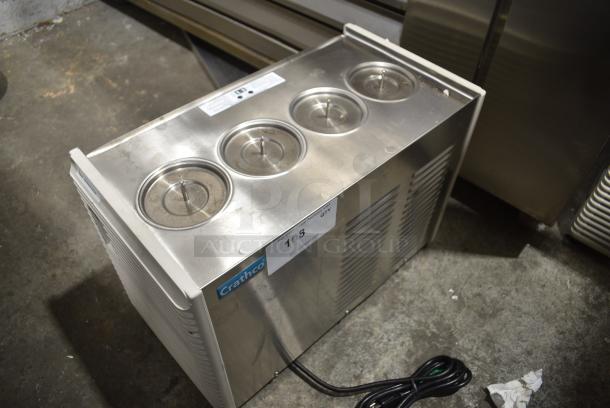 2021 Crathco E47/E49-4 Stainless Steel Commercial Countertop Refrigerated Beverage Machine Base. 115 Volts, 1 Phase. Tested and Working! - Image 2 of 7
